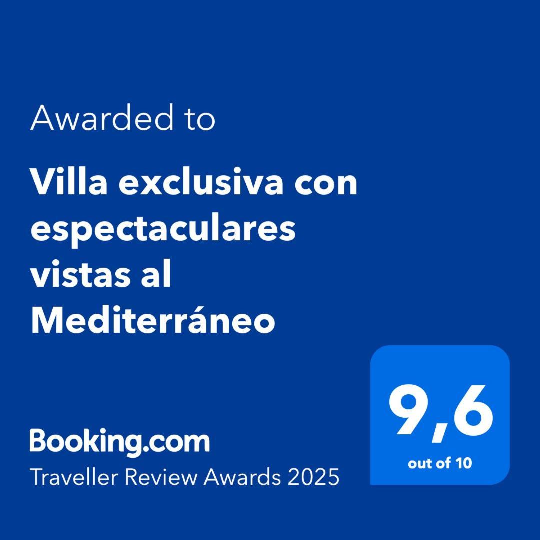 Villa Exclusiva Con Espectaculares Vistas Al Mediterraneo Cala de Finestrat Exteriér fotografie